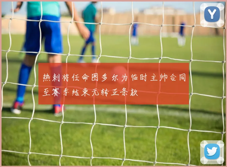 热刺将任命图多尔为临时主帅合同至赛季结束无转正条款